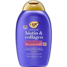 Ogx Dolgunlaştırıcı Biotin ve Kolajen Bakım Kremi 385 ml (7'li Paket)
