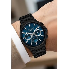 Ferrucci Function Erkek Kol Saati Çelik Kasa & Çelik Kordon Siyah ZMFER216