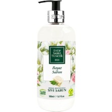 Eyüp Sabri Tuncer Beyaz Sabun Doğal Zeytinyağlı Sıvı Sabun 500 ml (6'li Paket)