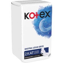 Kotex Ekstra Uzun Gece Hijyenik Ped 9'lu (5'li Paket)