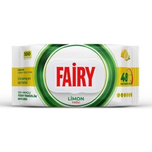 Fairy Limon Kokulu Yüzey Temizlik Havlusu 100'LÜ (8'li Paket)