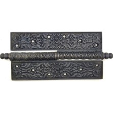 Cntma Antika Tarz Dekoratif Pirinç Lüks Okka Menteşe - 20CM, Oksit