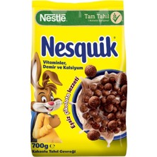 Nestle Nestlé Nesquik Tam Tahıl Kakaolu Mısır Gevreği 700 G (3'li Paket)