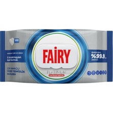 Fairy Platinum Yüzey Temizlik Havlusu 100'LÜ (4'li Paket)
