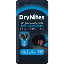 Huggies Drynites Emici Gece Külodu Erkek 8-15 Yaş 9'lu (6'li Paket)