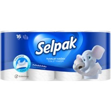 Selpak Kaşmir Özlü Tuvalet Kağıdı 16’lı (4'li Paket)