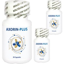 Axorin Plus 3 Adet Erkeklere Özel Rahatlamaya Cüce Palmiye Çinko Beta-Sitosterol Içerikli Bitkisel Formül 20 Kapsül