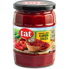 Tat Karışık Domates & Biber Köy Salçası 560 G (6'li Paket)