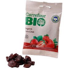 CarrefourSA Carrefour Bio Organik Çilek Kurusu 40 G (7'li Paket)