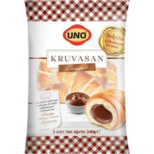 Uno Çikolata Kremalı Kruvasan 240 G (8'li Paket)