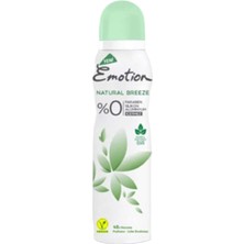 Emotion Natural Breeze Kadın Deodorant 150 ml (6'li Paket)