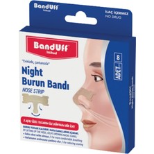 Banduff Gece Burun Bandı 8'li (8'li Paket)