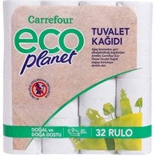 CarrefourSA Carrefour Eco Planet Tuvalet Kağıdı 32'li (8'li Paket)