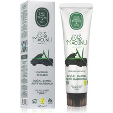 Eyüp Sabri Tuncer Doğal Bambu Karbonlu Diş Macunu 90 ml (7'li Paket)