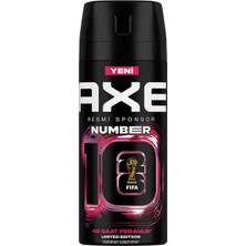 Axe Number 10 Deodorant & Body Sprey 150 ml (6'li Paket)