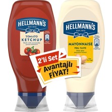 Hellmann's Ketçap 460 G + Mayonez 385 G (4'li Paket)