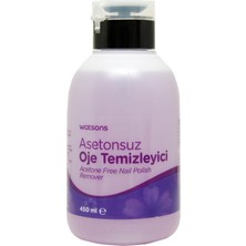 Watsons Pompalı Asetonsuz Oje Çıkarıcı 450 ml (8'li Paket)