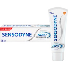 Sensodyne Hızlı Rahatlama Beyazlatıcı Diş Macunu 75 ml (8'li Paket)