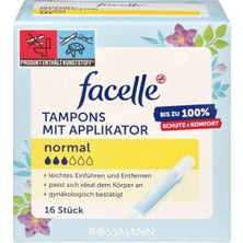Facelle Aplikatörlü Tampon 16'lı (4'li Paket)