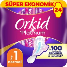 Orkid Platinum Normal Dörtlü Paket 24 Adet (8'li Paket)
