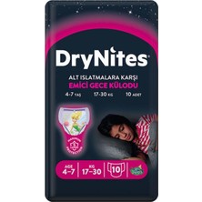 Huggies Drynites Küçük Kız 10'lu (6'li Paket)