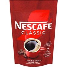Nescafe Classic Çözünebilir Kahve 200 G Ekonomik Paket (7'li Paket)