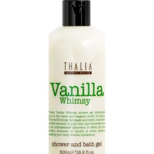 Thalia Vanilya Kokulu Nemlendiricili Duş Jeli 500 ml (8'li Paket)