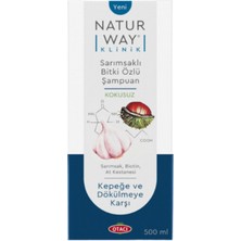 Otacı Naturway Klinik Kepek Dökülme Karşıtı Sarımsaklı Şampuan 500 ml (5'li Paket)