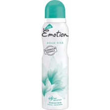 Emotion Aqua Kiss Kadın Deodorant 150 ml (5'li Paket)
