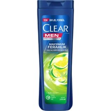 Clear Men Yağlı Saç Derisine Özel Şampuan 350 ml (7'li Paket)