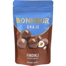 Bonheur Bitter Fındık Draje 60 G (7'li Paket)