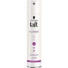 Taft Classic Ekstra Güçlü Saç Spreyi 250 ml (4'li Paket)