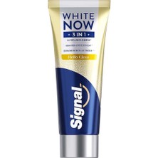 Signal White Now 3 In 1 Ekstra Işıltı Diş Macunu 75 ml (5'li Paket)