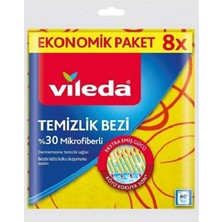 Vileda Temizlik Bezi 8'li (4'li Paket)