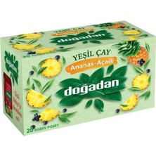 Doğadan Yeşil Çay Açaili 20'li 34 G (6'li Paket)