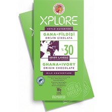 Altınmarka Gana + Fildişi Sütlü Orijin Kuvertür Çikolata 100 gr