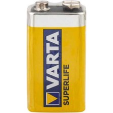 Varta Superlife Kalın Pil Tekli (6'li Paket)