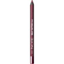 Note Silk Tattoo Liner 04 Deep Wine – Suya Dayanıklı Ipeksi Jel Göz Kalemi (Bordo, Mat) (8'li Paket)