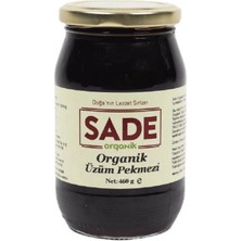 Sade Organik Üzüm Pekmezi 460 G (7'li Paket)