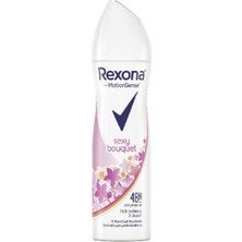 Rexona Sexy Bouqet Kadın Deodorant Sprey 150 ml (7'li Paket)
