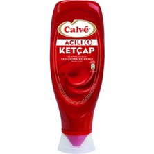 Calve Calvé Acılı Ketçap 600 G (7'li Paket)