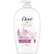 Dove Lotus Çiçeği ve Pirinç Sütü Özü Sıvı Sabun 450 ml (7'li Paket)