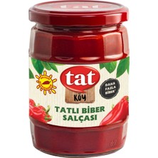 Tat Köy Biber Salçası 550 G (6'li Paket)