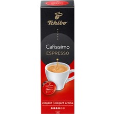 Tchibo Cafissimo Espresso Elegant Aroma 10'lu Kapsül Kahve 70 G (4'li Paket)