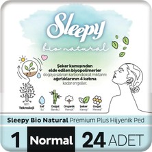 Sleepy Bio Natural Normal Hijyenik Ped 24'lü (7'li Paket)