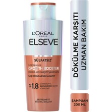 Elseve Growth Booster Dökülme Karşıtı Saç Bakım Şampuanı 200 ml (7'li Paket)