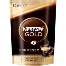 Nescafe Nescafé Gold Espresso Paket 80 G (6'li Paket)