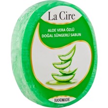 La Cire Aloe Vera Özlü Doğal Süngerli Sabun (6'li Paket)