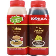 Koska Avantajlı Paket Tahin 300 G & Üzüm Pekmezi 400 G (6'li Paket)