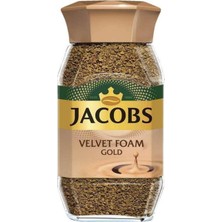 Jacobs Velvet Foam Gold Kahve 100 G (5'li Paket)